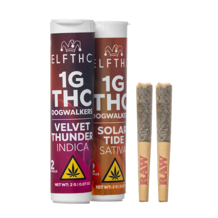 ELF THC Dogwalkers Prerolls 1G - $3.99 ELF THC Dogwalkers Prerolls 1G - $3.99